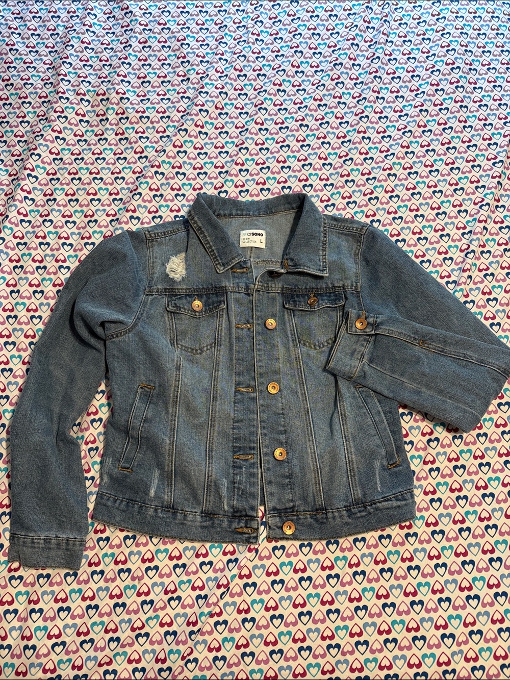 Ci Sono Light Blue Denim Jacket